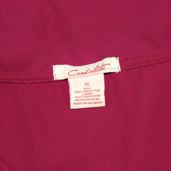 BURGUNDY CARLALITE DRESS - Picture 5 of 10